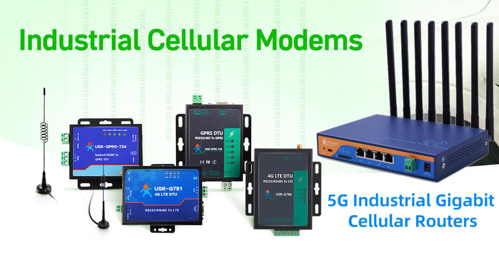 Do you know the best-selling 4G prospective 5G routers for industrial devices? | USR IOT